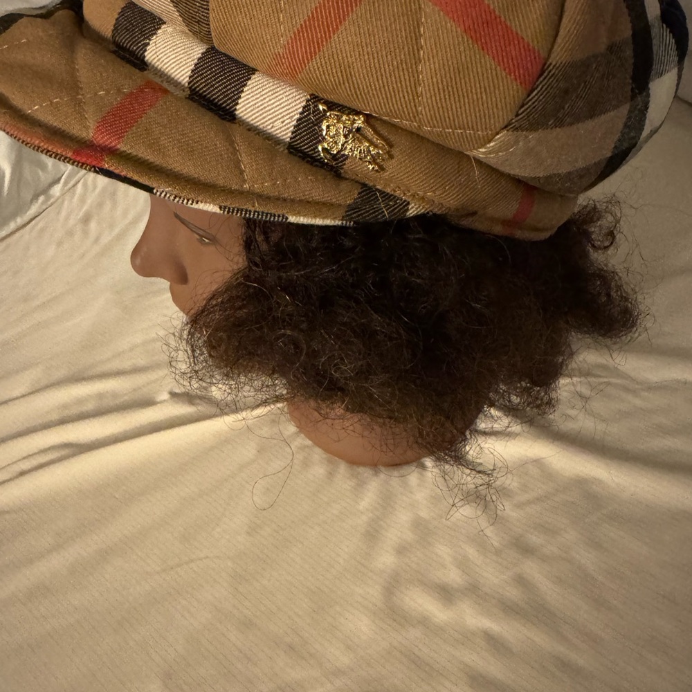 Burberry House Check Newsboy cap - Picture 2 of 6